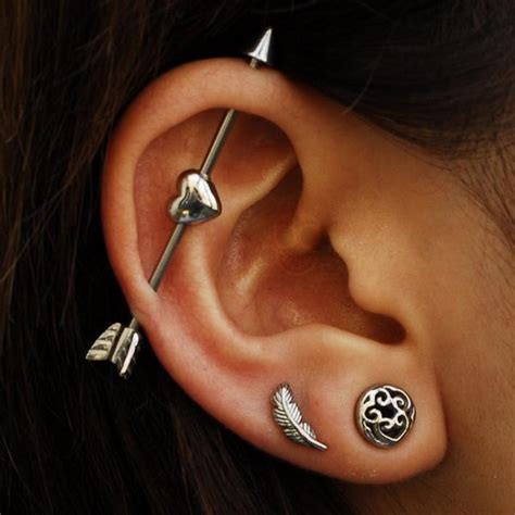 Industrial Bar | Industrial Piercing Jewelry | Industrial Earrings | I ...