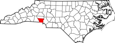 File:Map of North Carolina highlighting Gaston County.svg - Wikimedia Commons
