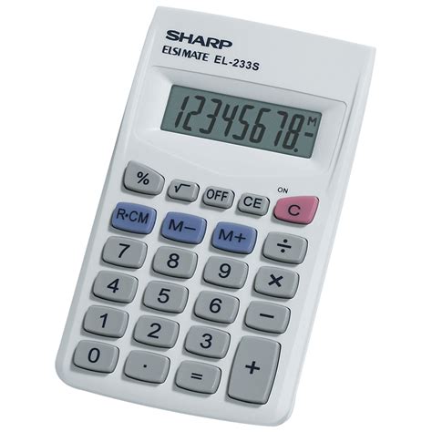 Sharp EL-233SB Basic Calculator | SchoolMart