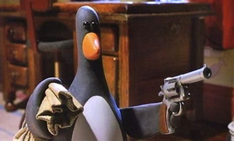 Wallace and Gromit | Penguins, Wallace and gromit penguin, Cartoon memes