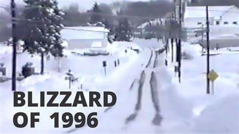 BLIZZARD OF 1996 | Home Video | Jan 7th-12th 1996 | Fritztown, Berks ...