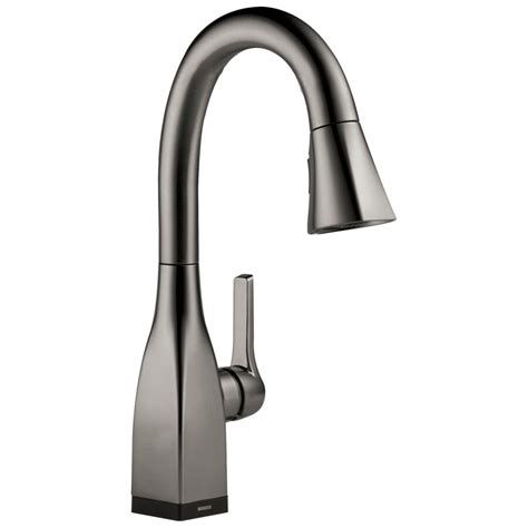 Delta Mateo Black Stainless 1-Handle Pull-down Kitchen Faucet at Lowes.com