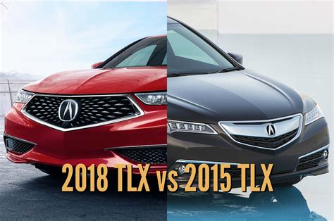 2018 Acura TLX vs 2015-2017: See differences in photo comparison | Between the Axles