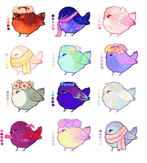 [ SOLD ] Tweetles 15 by Sergle | Cute animal drawings kawaii, Cute kawaii drawings, Cute kawaii ...