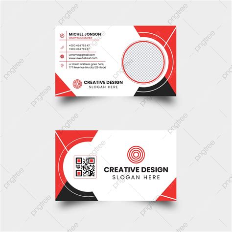 Professional Creative Business Card Template Download on Pngtree