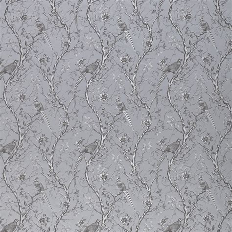 Silver Adlington Fabric by Ashley Wilde | Terrys