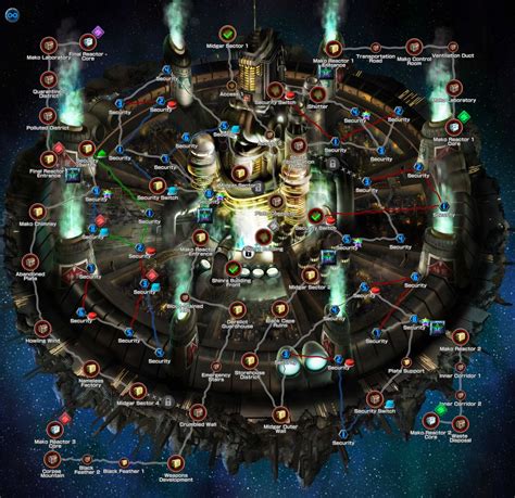 Megalópolis Absay Por separado ff7 midgar map Desanimarse Compasión diagonal