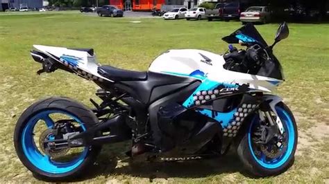 2009 Honda CBR 600rr custom - YouTube