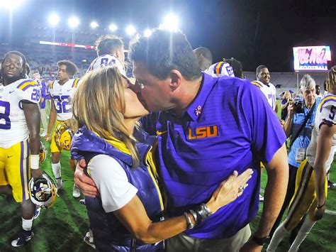 LSU' Ed Orgeron's wife Kelly Orgeron (Bio, Wiki) | College football ...