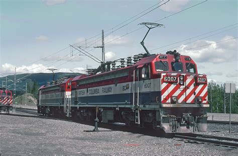 BC Rail’s only electric locomotive, the GF6C. Used on the Tumbler Ridge Subdivision to haul coal ...