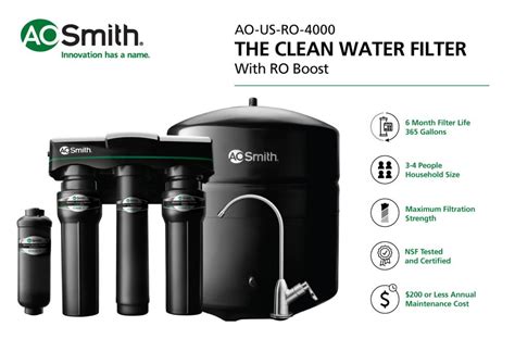 Clean Water Filter With Reverse Osmosis Boost Smith, 40% OFF