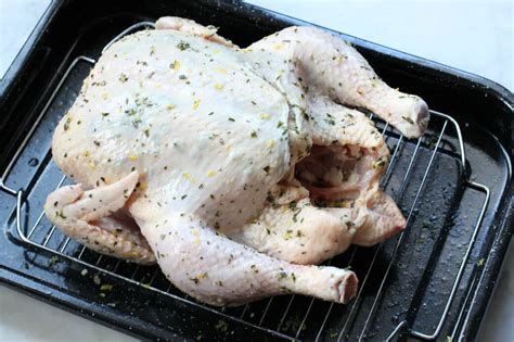 Lemon Herb Dry Brine Chicken Recipe - Dish 'n' the Kitchen