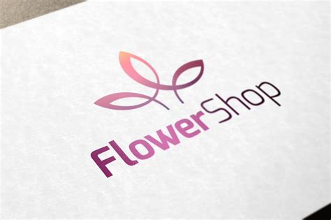 Flower Shop Logo ~ Logo Templates ~ Creative Market