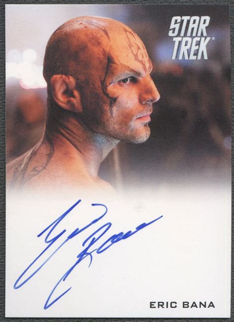 2009 Star Trek Movie #6 Eric Bana Auto | DA Card World