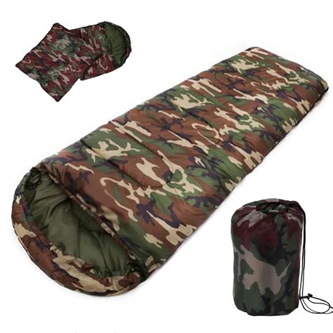 Camouflage Sleeping Bag Outdoor Mountaineering Camping Sleeping Bags ...