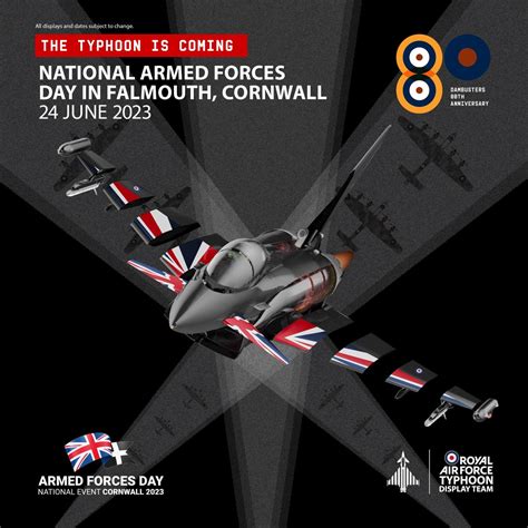 RAF Typhoon Display Team on Twitter: "Hey Twitter! We’re in Falmouth this weekend for Armed ...