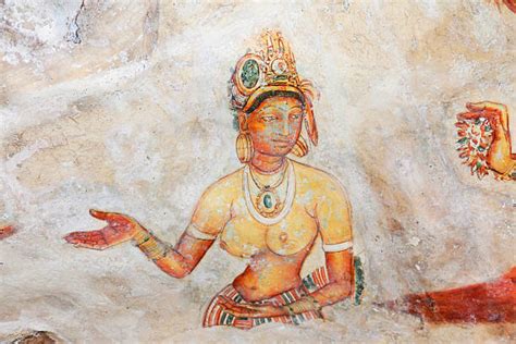 210+ Paintings At Sigiriya Rock In Sigiriya Sri Lanka Stock Photos, Pictures & Royalty-Free ...