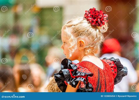 Feria De Malaga. Tourist on the Malaga`s Street. Editorial Stock Image - Image of joyful, costa ...