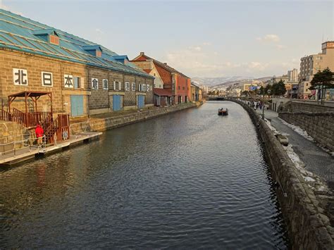 Otaru Canal in the spring of 2016 on Behance