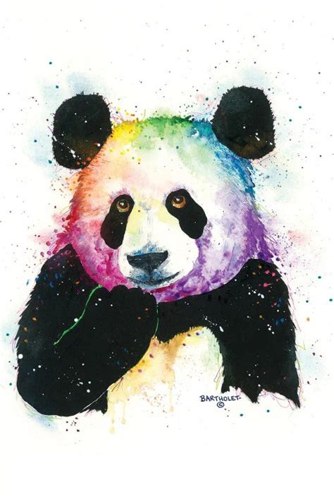 Panda Canvas Art by Dave Bartholet | iCanvas