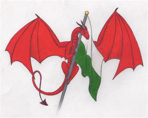 Welsh Flag Tattoo Design by Pandion-18 on DeviantArt