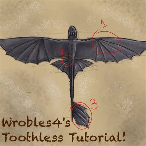 Toothless Tutorial by wrobles4 on deviantART | How train your dragon ...