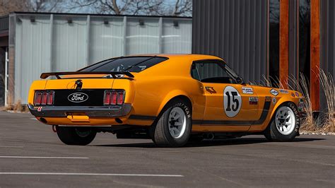 Never-Raced Bud Moore 1970 Ford Mustang Boss 302 Race Car Up for Grabs - autoevolution