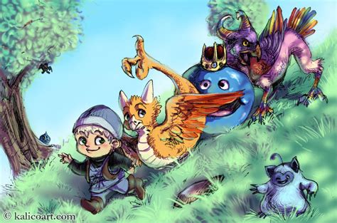 Dragon Warrior Monsters by kalicothekat on DeviantArt