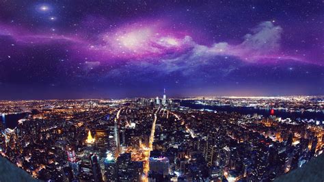 Desktop Wallpaper Usa, New York City, Night, 4k, Hd Image, Picture, Background, B92c86