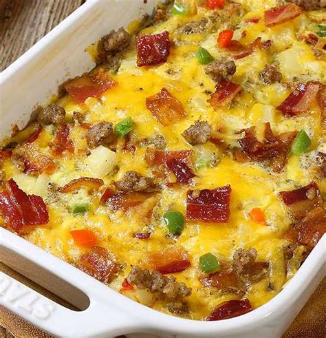 Sausage and Egg Breakfast Casserole for Two – What's For Supper