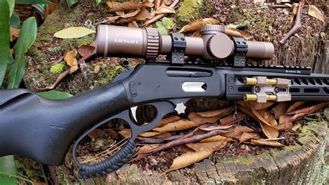 A Tactical Scope on A Marlin Lever Action. WHY? - YouTube