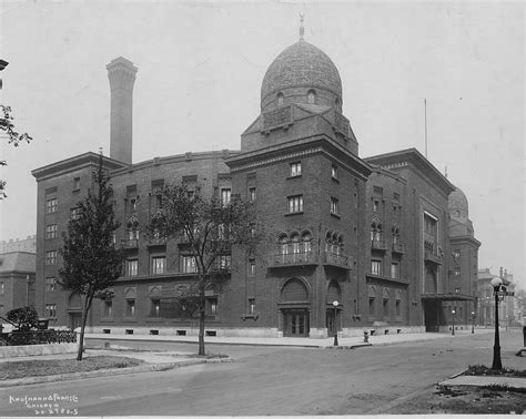 Medinah Temple In Chicago Photograph by Chicago and North Western Historical Society