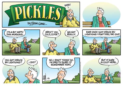 Official "Pickles" comic page shared Brian Crane's photo. | Retro humor, Funny cartoons, Pickles