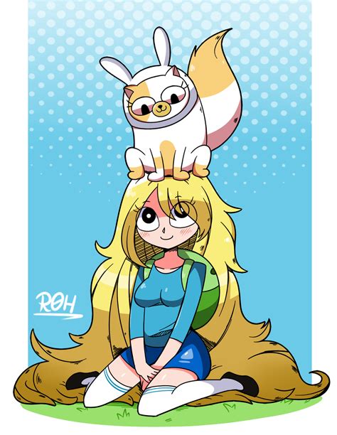 Fionna and Cake by ImNotRoh on DeviantArt