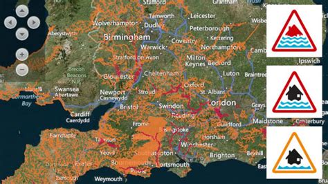 Live flood warning map - BBC News