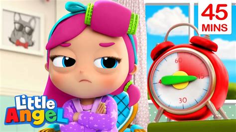 English Nursery Rhymes: Kids Video Song in English 'Be Patient - Tick Tock, Goes The Clock ...