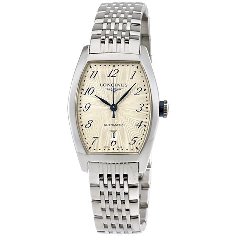 Longines Evidenza Automatic Silver Dial Ladies Watch L2.142.4.73.6 703200102115 - Watches ...