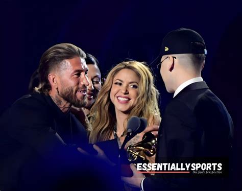 Sergio Ramos Presents Latin Grammy Award to Shakira for Gerard Pique’s Diss Track ...