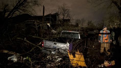 Search for survivors as 40 buildings collapse after deadly tornadoes ...