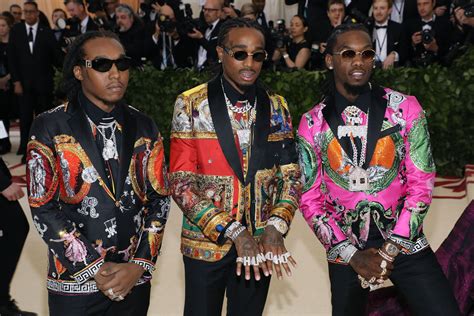 Migos’ stylist breaks down their colorful, coordinated tour outfits ...