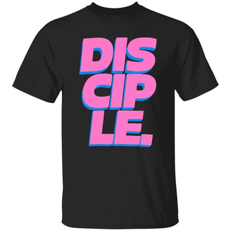 Disciple Merch Disciple Block Tee Black T Shirt Hoodie Sweatshirt Clothing