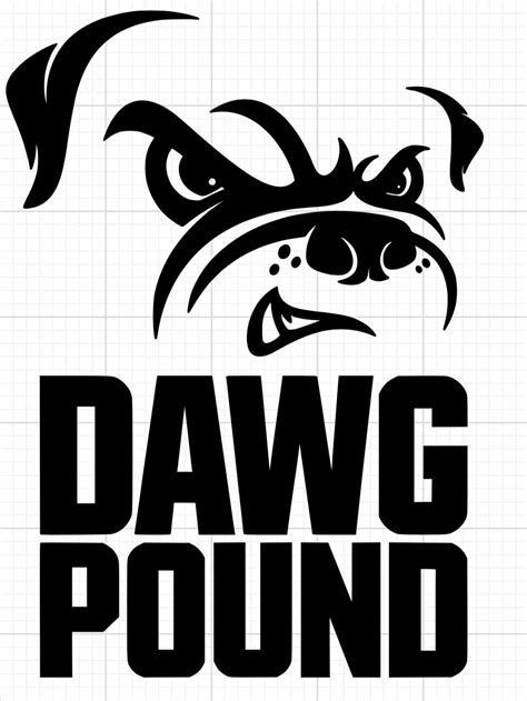 Cleveland Browns Dawg Pound Decal - Etsy