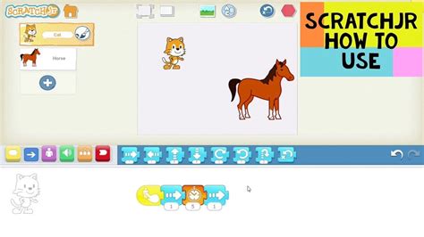 Scratch Jr Intro - ScratchJr How to Use - Scratch Jr Games Tutorial - YouTube