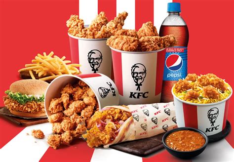 kfc menu with prices in india