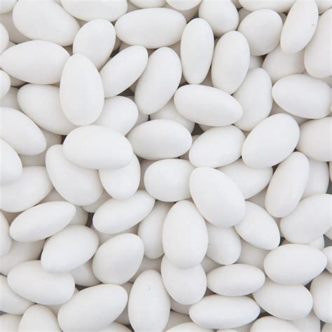 White Sugar Almonds Bulk 1kg - 6kg - Candy Bar Sydney