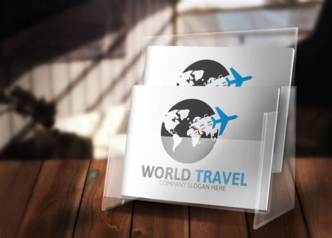 World Travel Logo Version 2 ~ Logo Templates ~ Creative Market