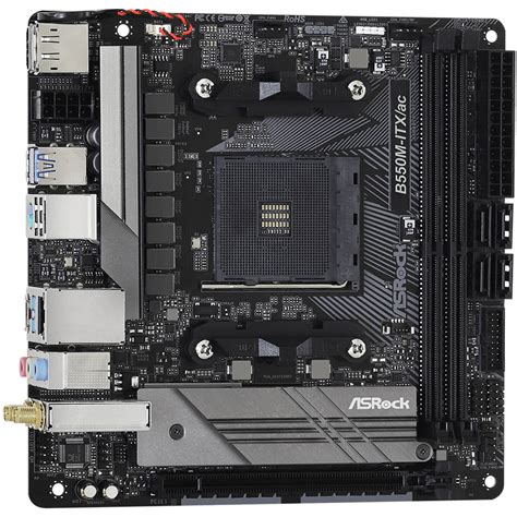 Buy ASRock B550M-ITX/ac ITX Motherboard [B550M-ITX/AC] | PC Case Gear ...