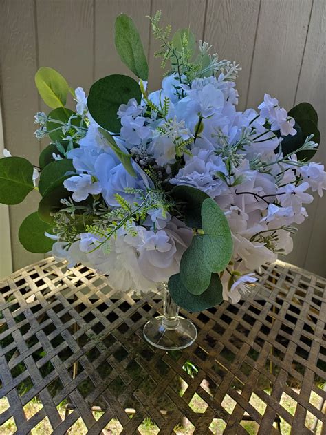 White Flower Centerpieces - Rigby Wedding Rentals