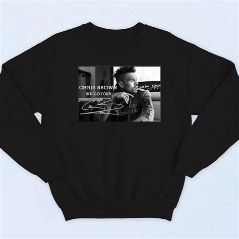 Chris Brown Indigo Tour Sweatshirt On Sale - 90sclothes.com