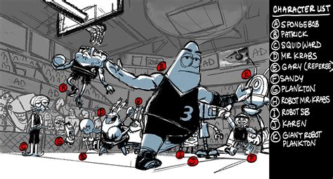 Project: Spongebob/Basketball Tribute Painting :: Behance